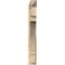 Ekena Millwork Merced Arts & Crafts Rough Sawn Outlooker, Douglas Fir, 6"W x 34"D x 46"H OUT06X34X46MRC03RDF - alternate 2